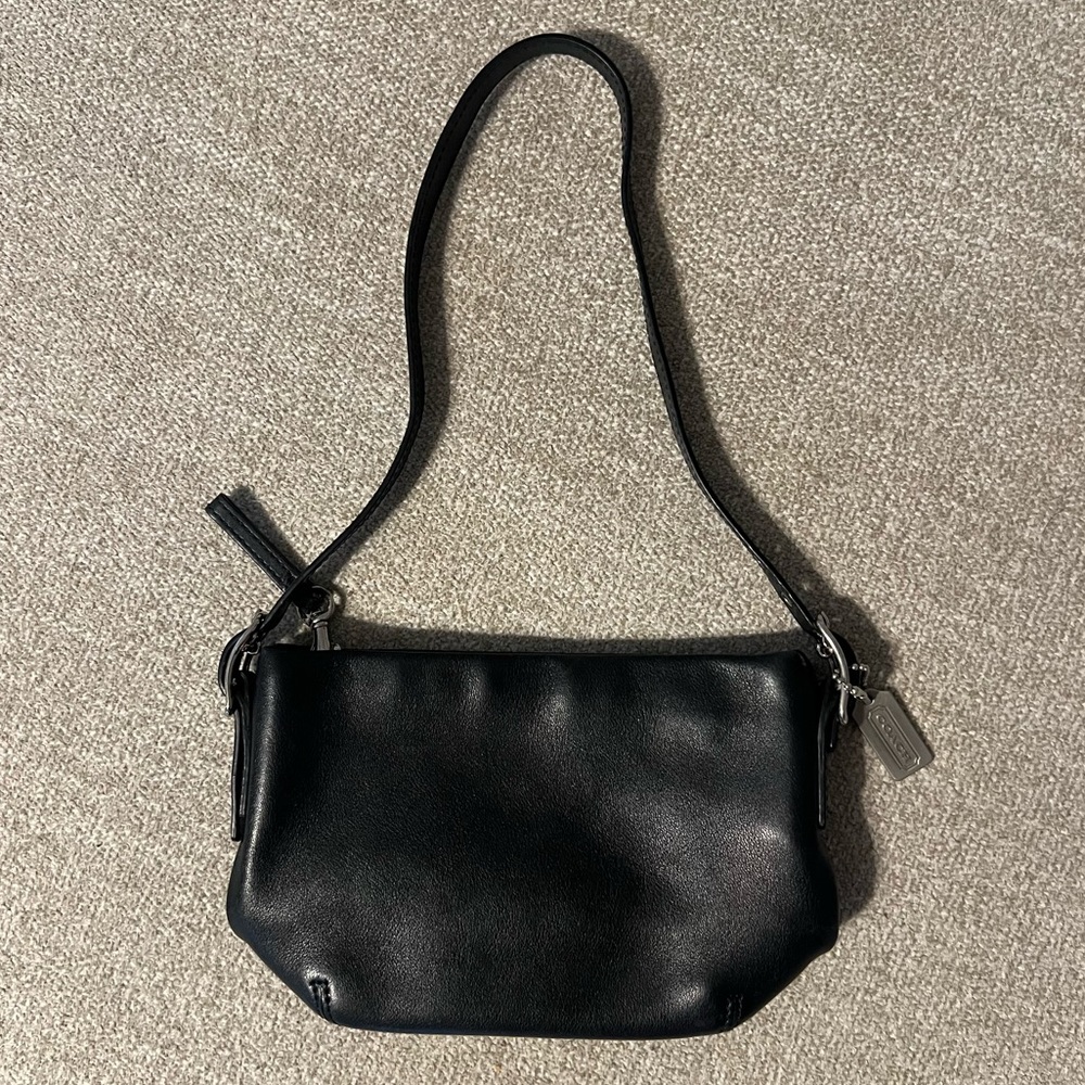Small Black Vintage Coach Bag